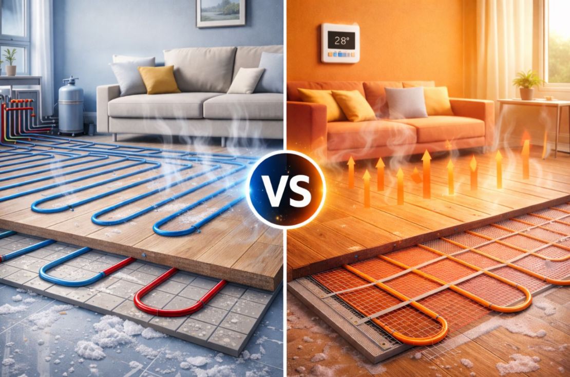 水地暖與電地暖差在哪？系統比較、安裝與安全一次看懂